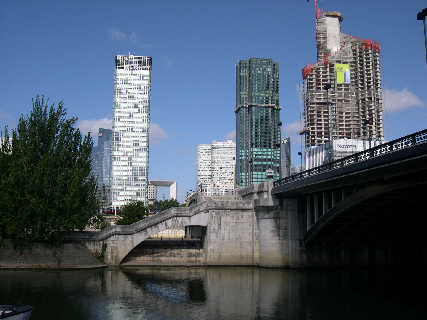 La Défense ( vu coté ) Neuilly