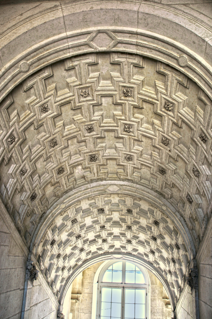 La deuxième volée d'escalier 