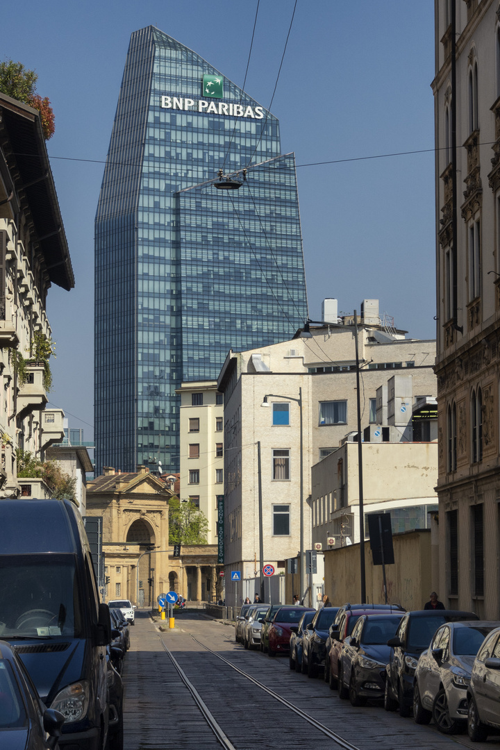 La Diamond Tower, Milano, Porta Nuova