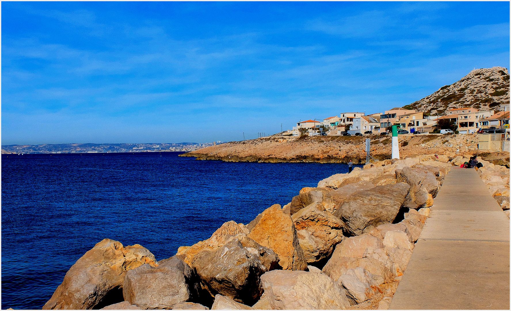 La digue photo et image europe, france, provencealpescôte d'azur
