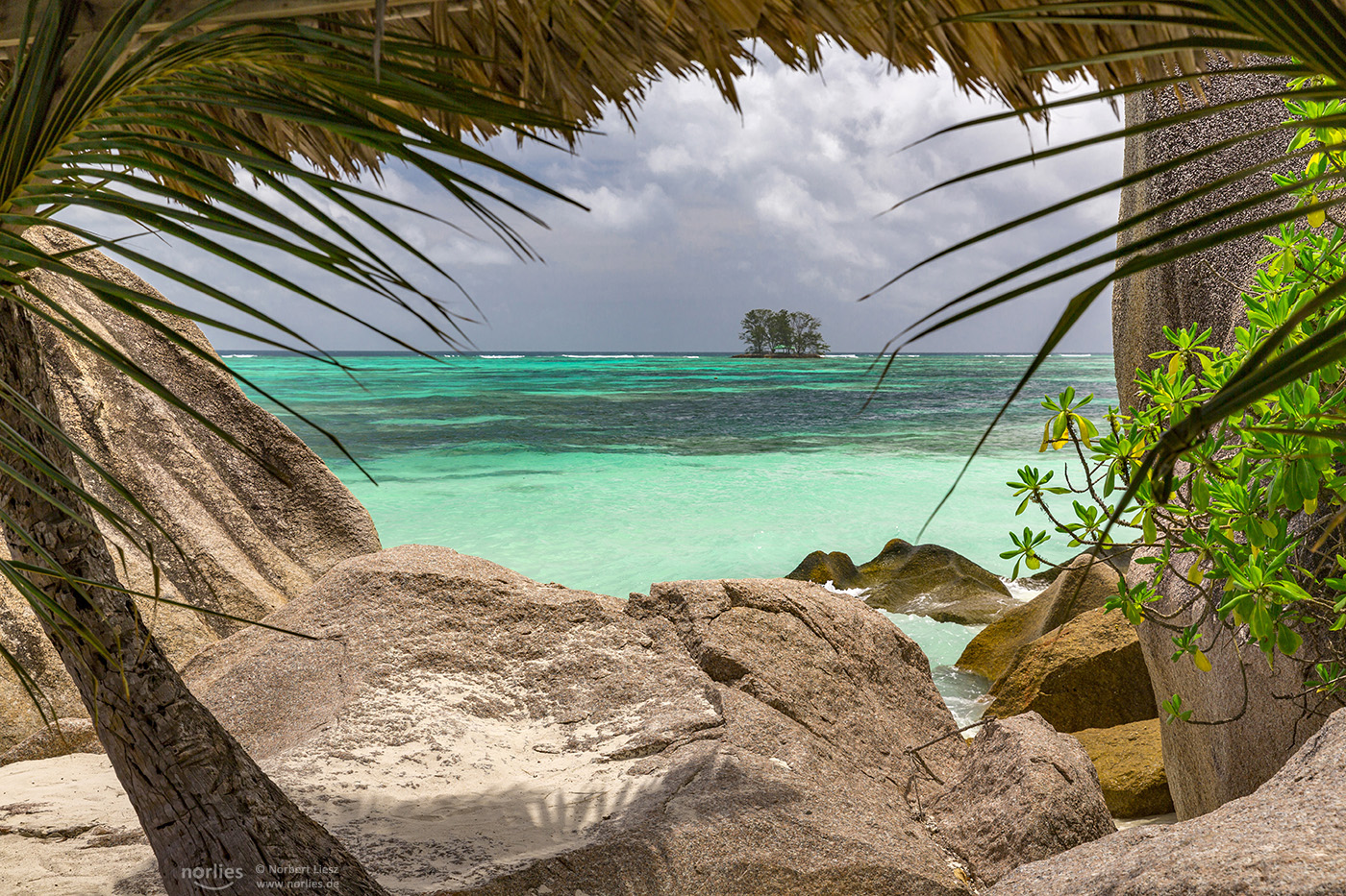 La Digue view