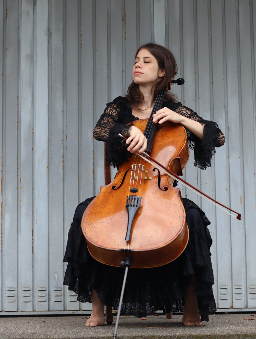 La Donna con il Violoncello -  Frau mit Cello