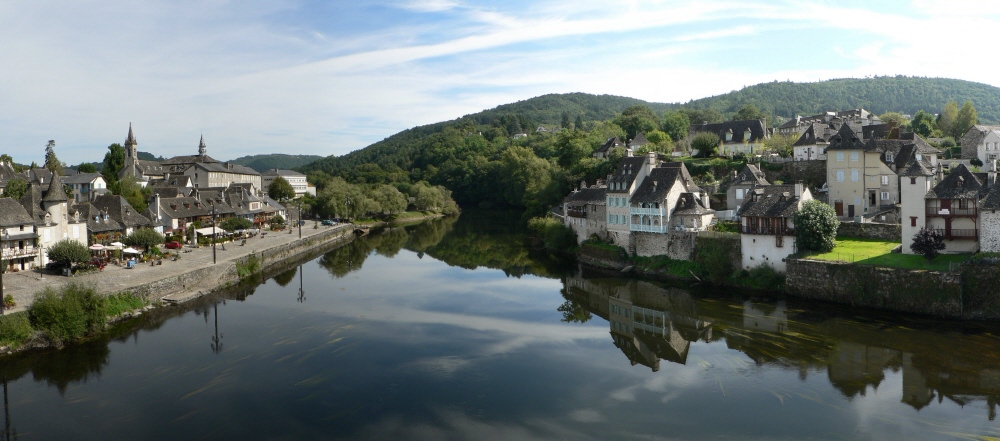 La Dordogne à Argentat (Corrèze)