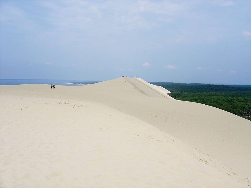 La dune du Pilat prise par le sud