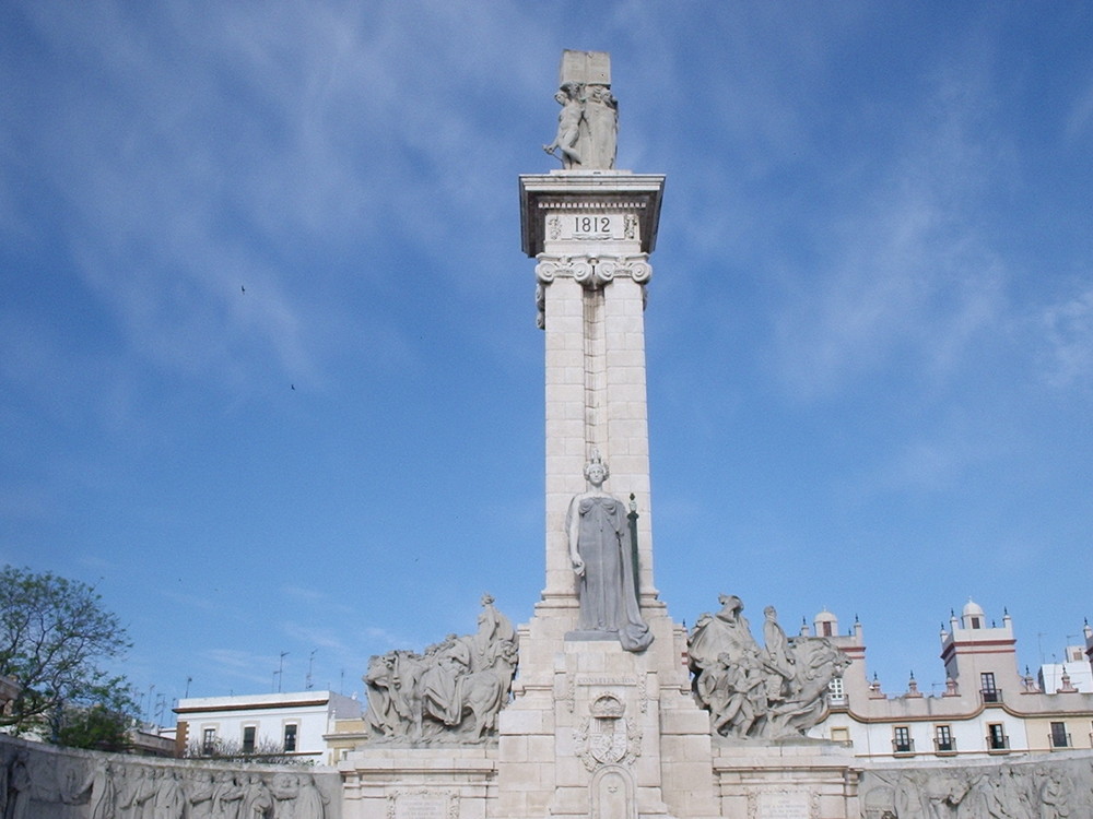 La estatua de la constitución.