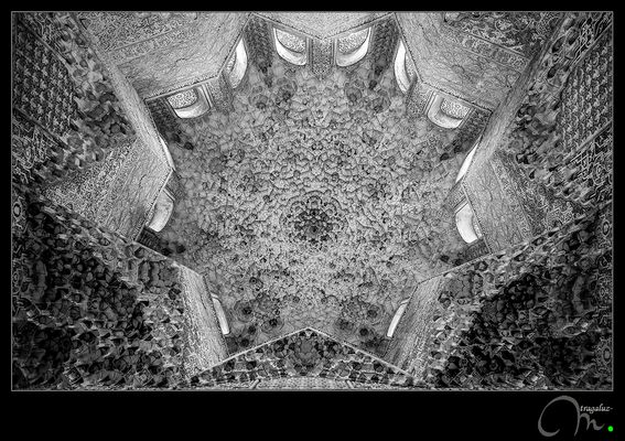 La estrella de 8 puntas -b/n-