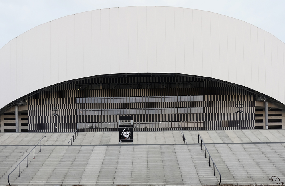 La Façade du vélodrome.