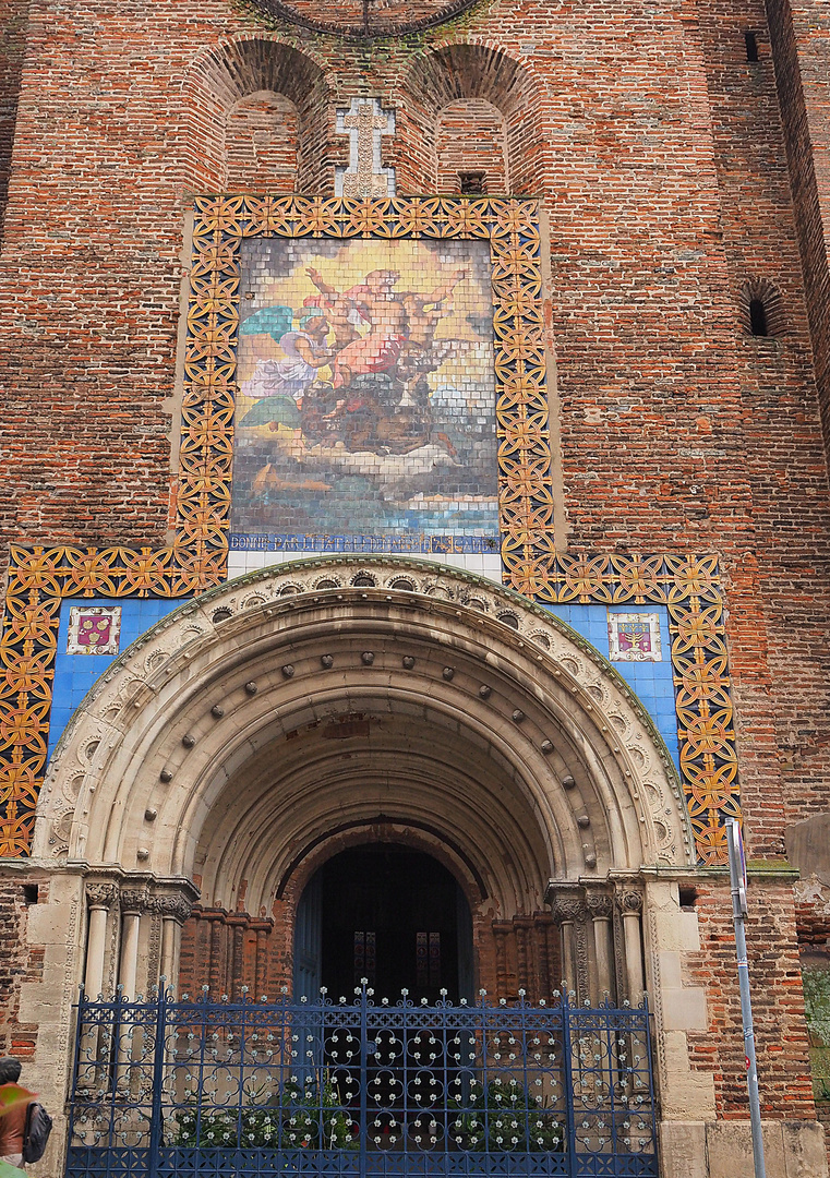 La façade ouest de l‘Eglise Saint-Jacques