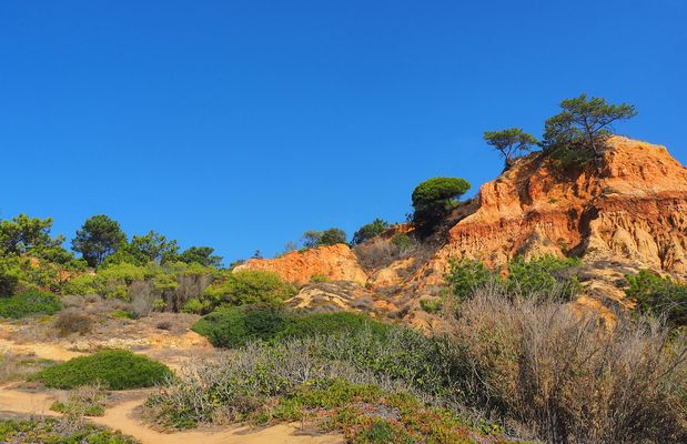 La falaise à Olhos de Agua