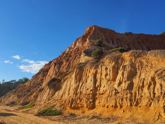 La falaise en Algarve