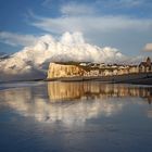 La falaise entre les nuages