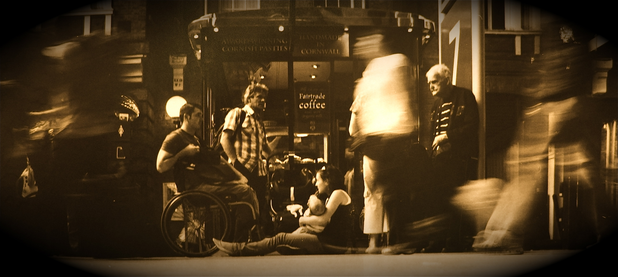 La Famille...gare de St Pancras...