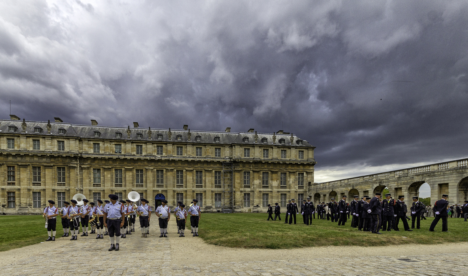 La fanfare des chasseurs alpins .