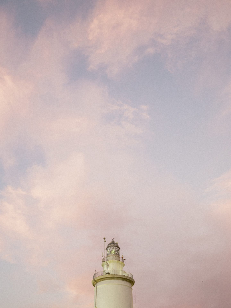 La Farola, der alte Leuchtturm von Malaga