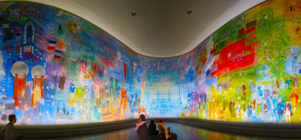 La Fee Electricite, (10 m x 60 m) von Raoul Dufy