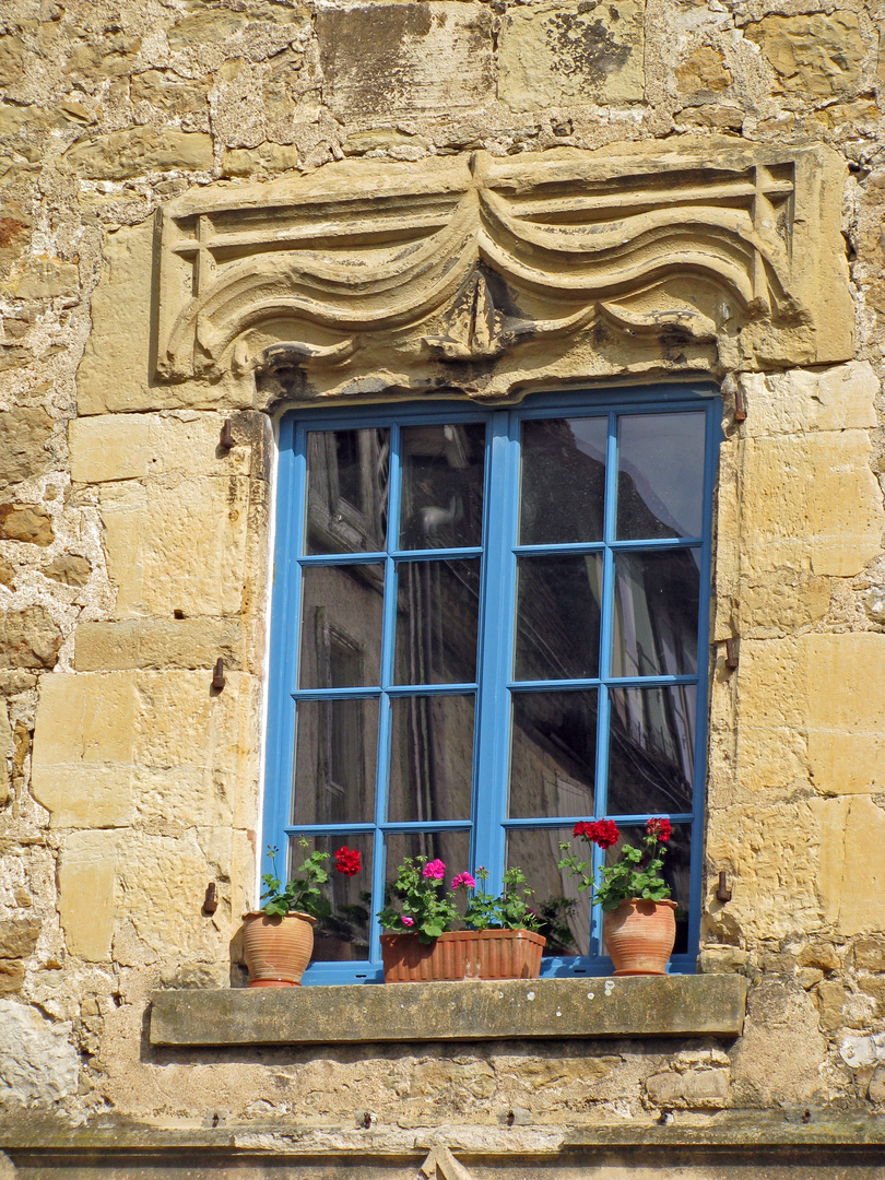 la fenêtre bleue....