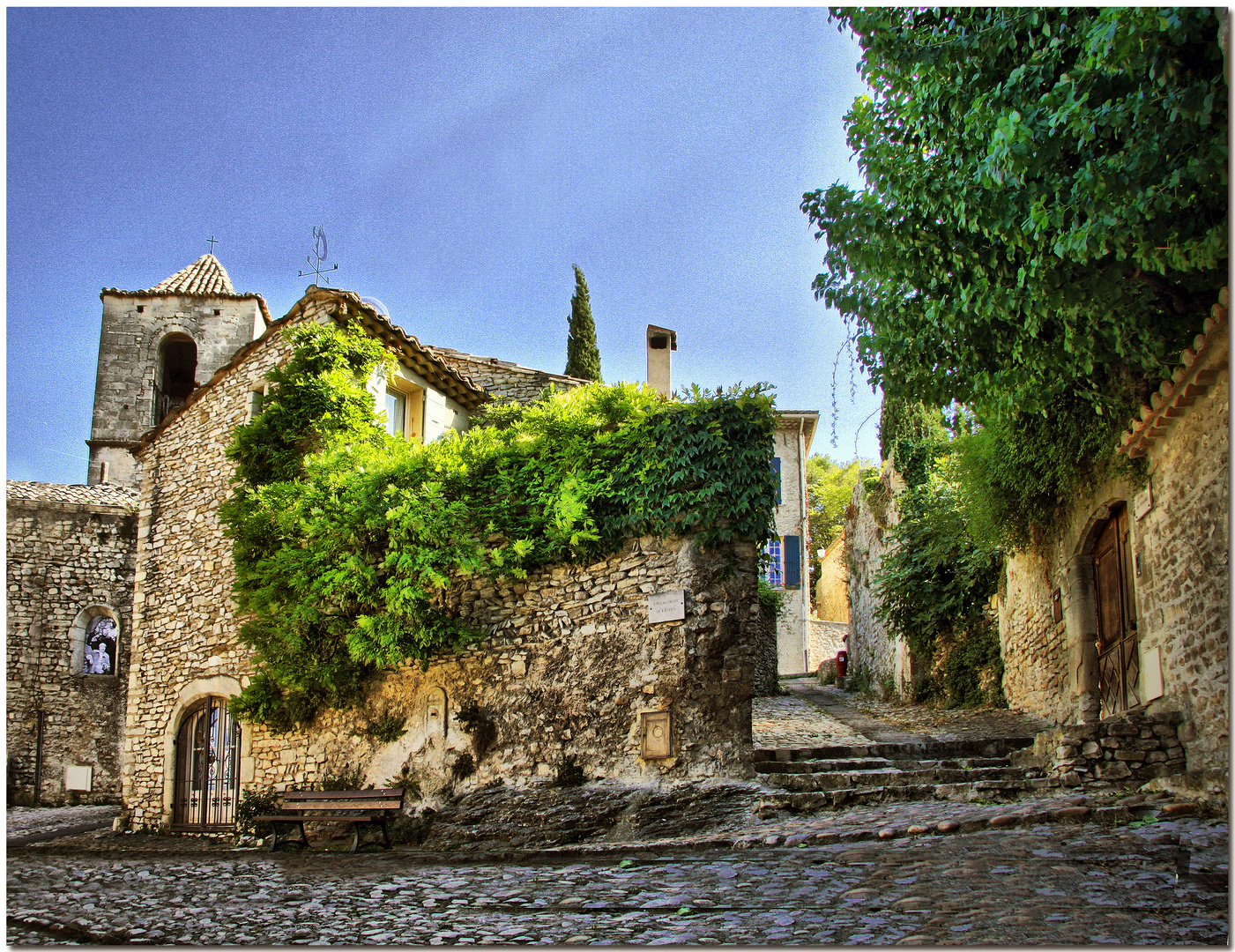 La fenêtre bleue