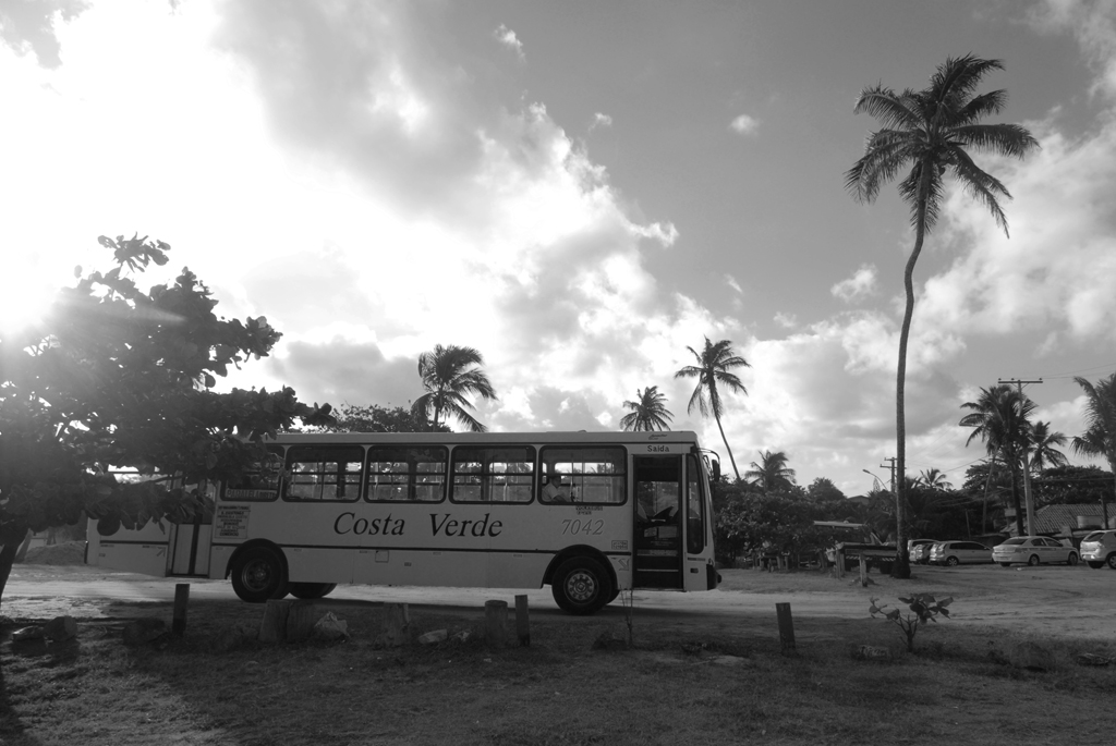 la fermata dell' autobus