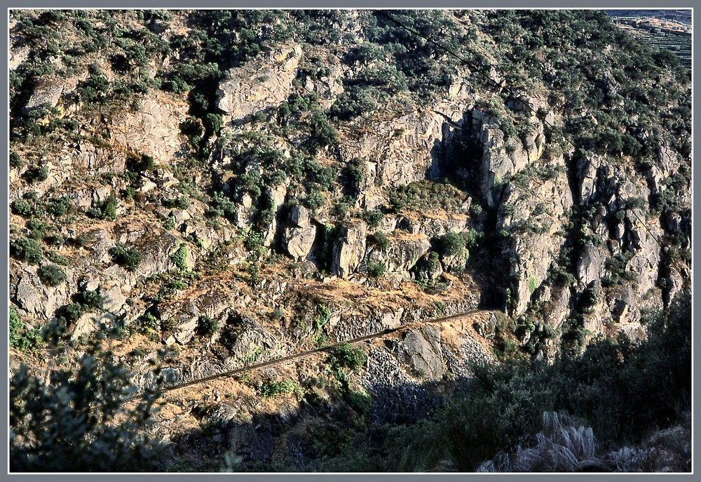 La ferrovia storica del fiume Tua Portugal