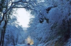 la fin du tunnel de neige.....