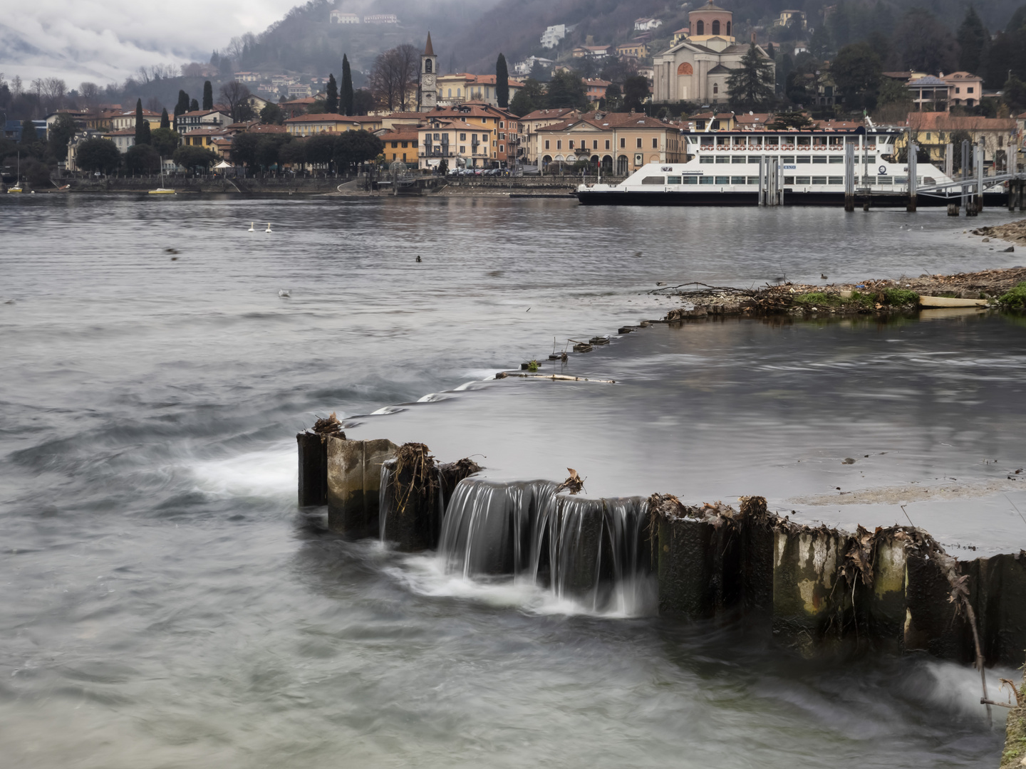 La foce del Boesio, Laveno