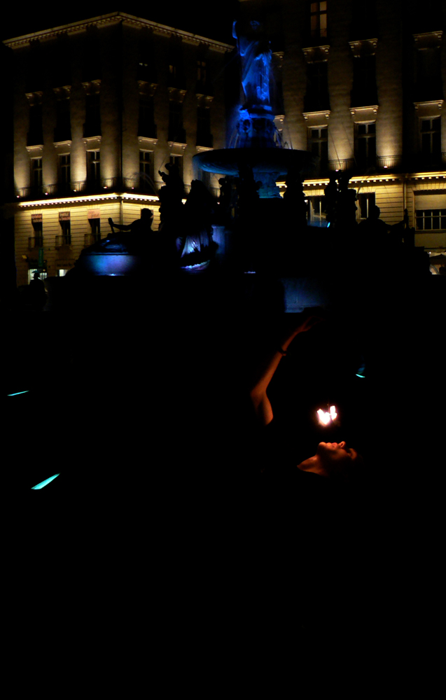 La fontaine bleue by AlyetteL 