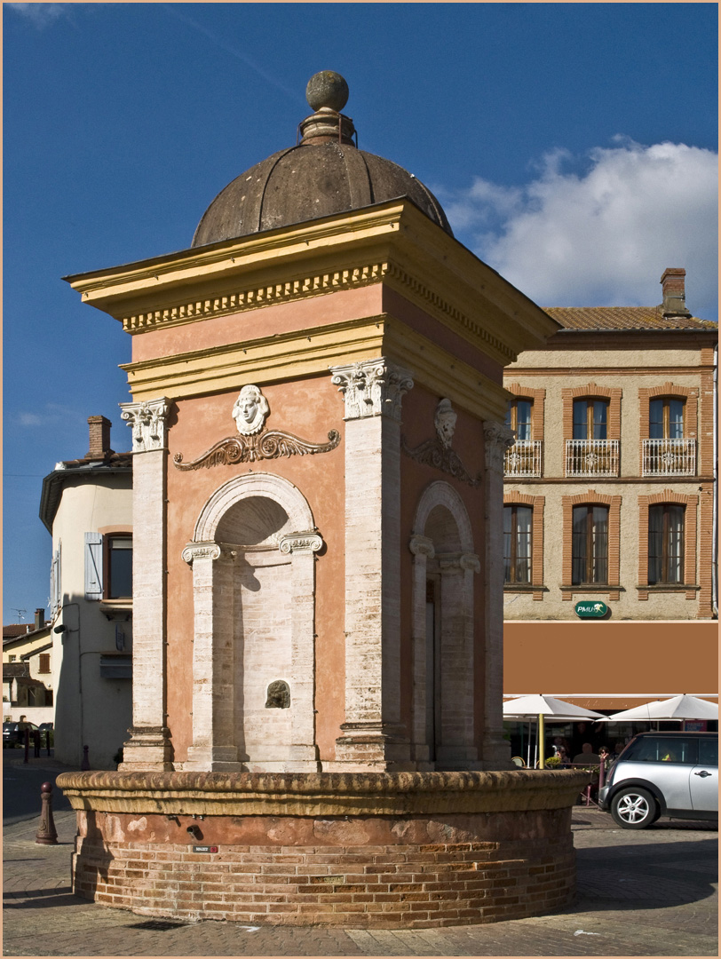 La fontaine de Samatan (Gers)…