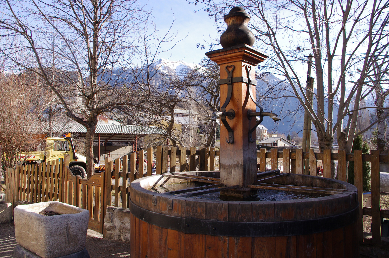 La fontaine de St Vincent les Forts