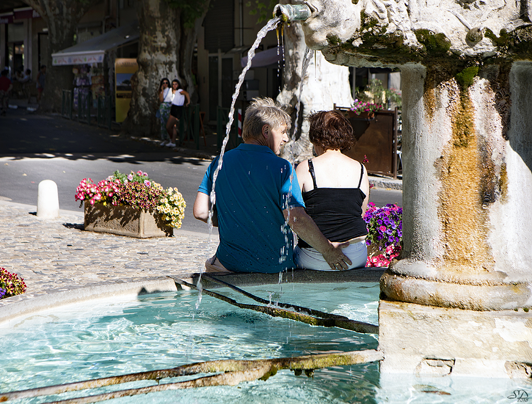 La fontaine de Valensole