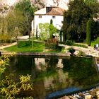 La fontaine du Vaucluse .