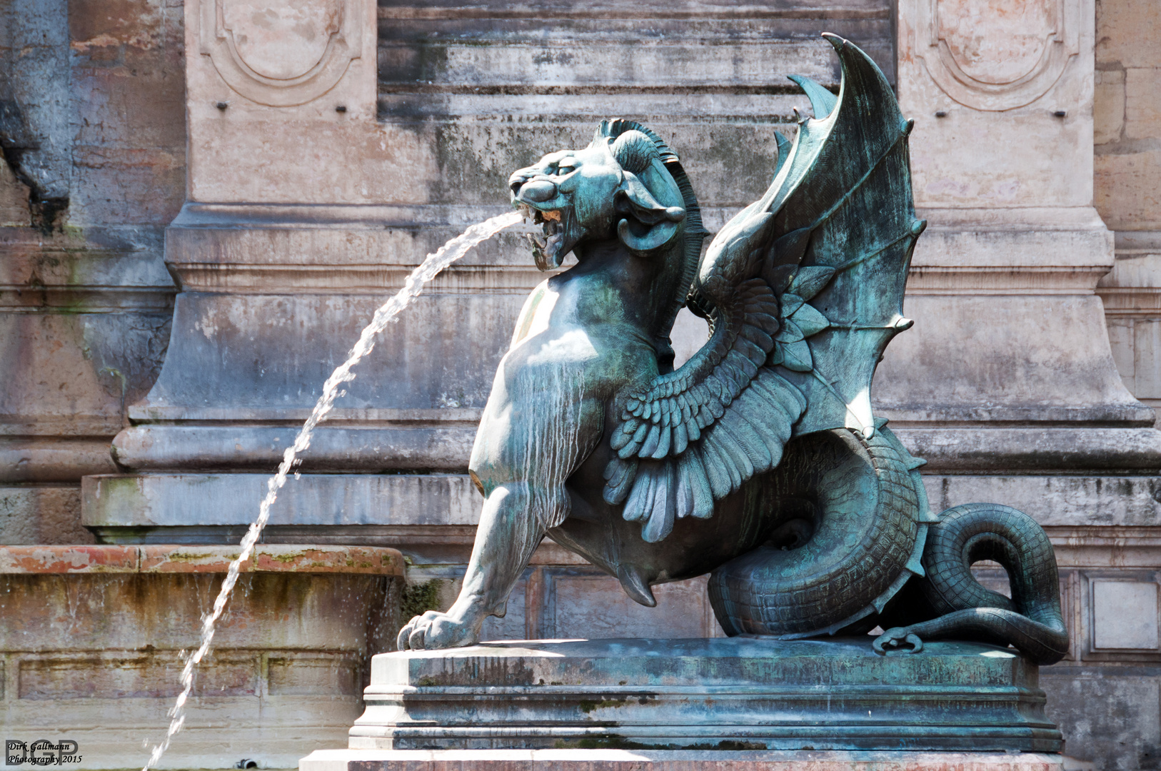 La fontaine St. Michel