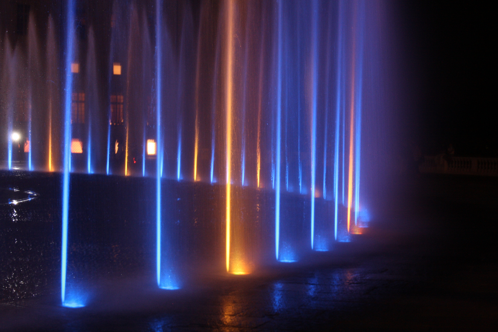 la fontana del cervo con altri colori