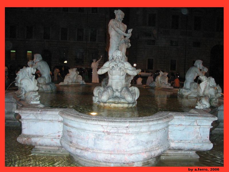 La fontana del Moro