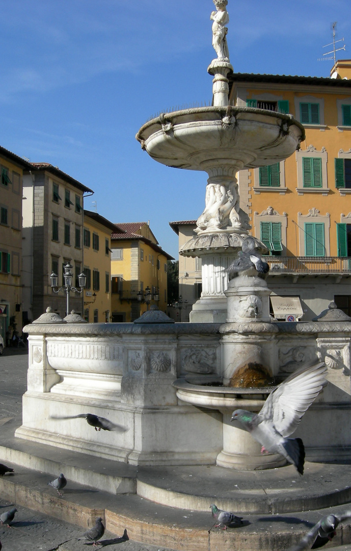 La fontana del Papero a Prato