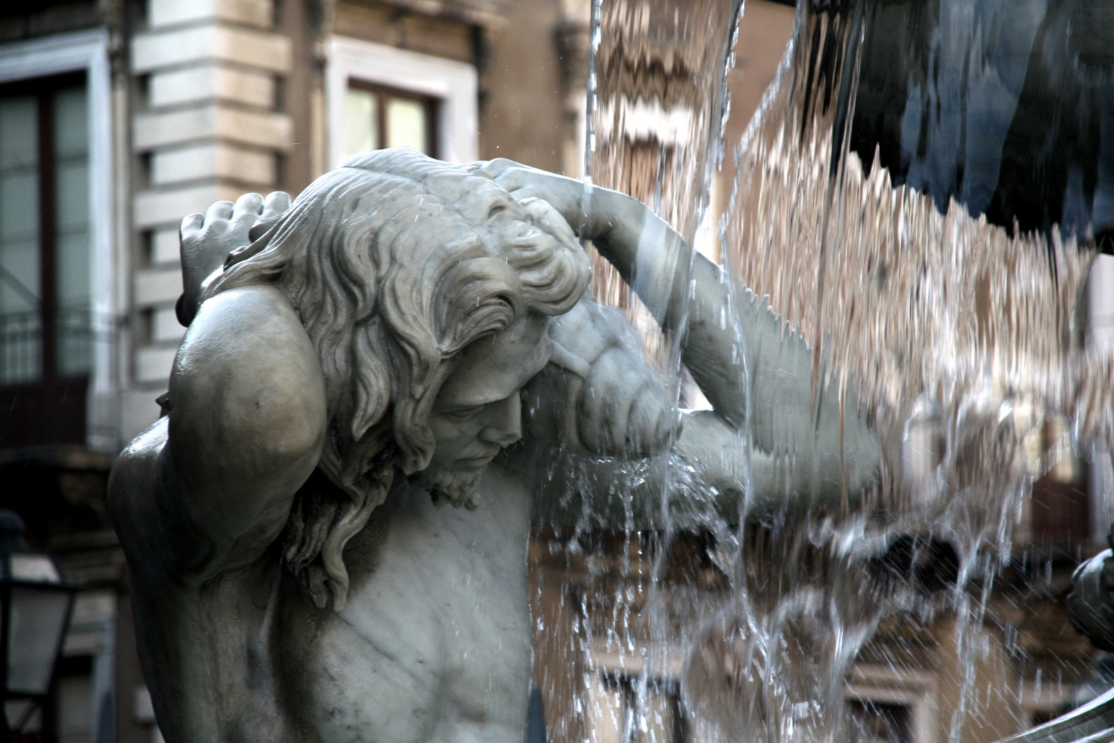 la fontana dell'Amenano