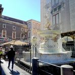 La fontana dell'Amenano, Catane