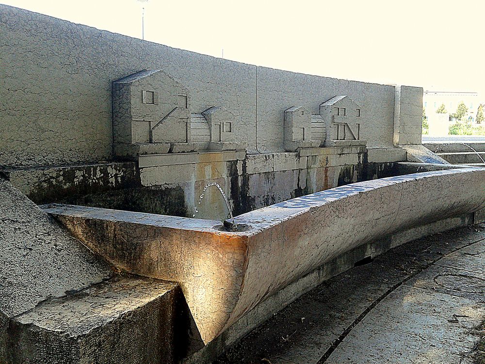 La fontana dell'arsenale...