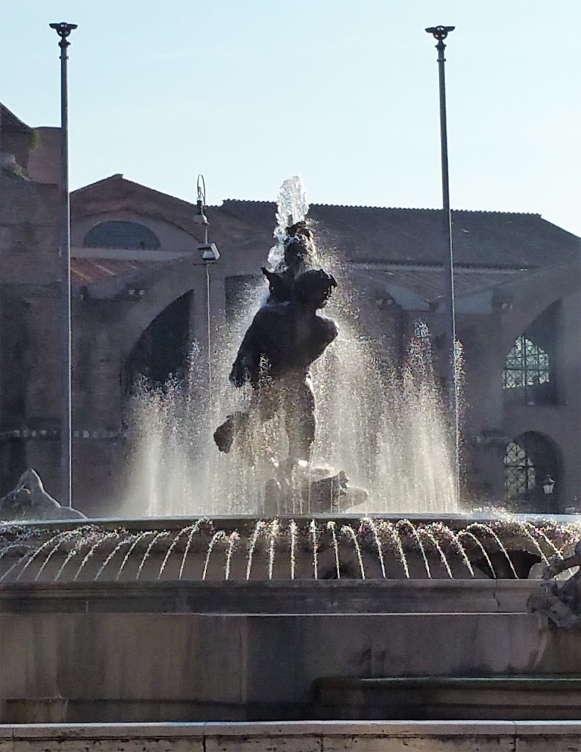 La fontana delle Naiadi