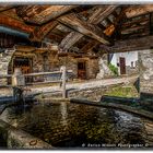 La fontana di Soglio, val Bregaglia Svizzera