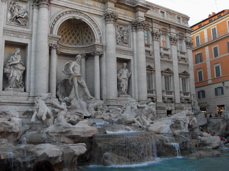 La fontana di Trevi