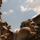 La fontana e il Pantheon