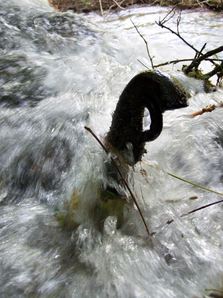 La force de l'eau...