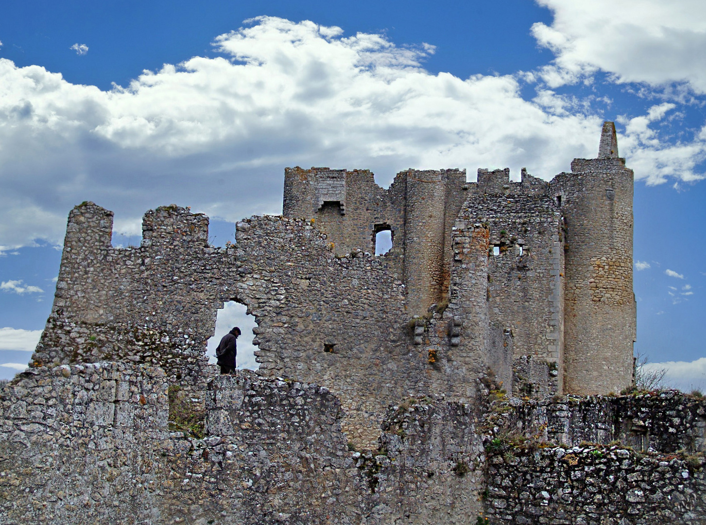 La forteresse d'Angle sur Anglin