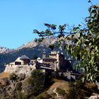 La forteresse de Château-Queyras dans les Hautes-Alpes