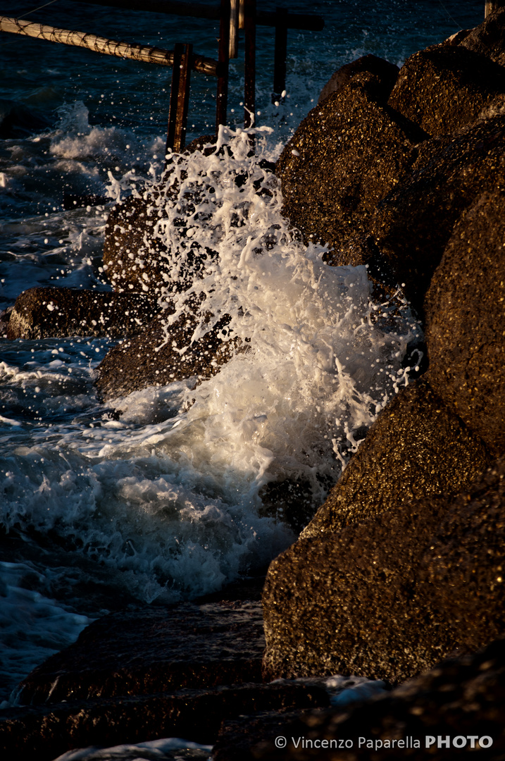 La forza del mare...