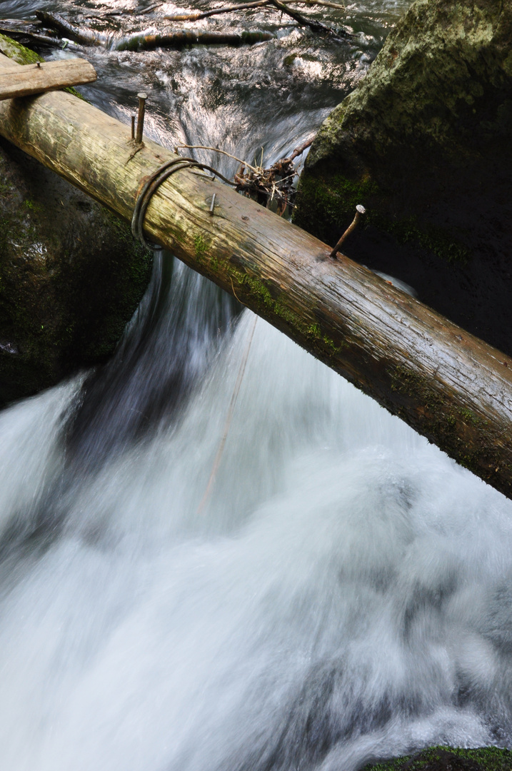 La forza dell'acqua.