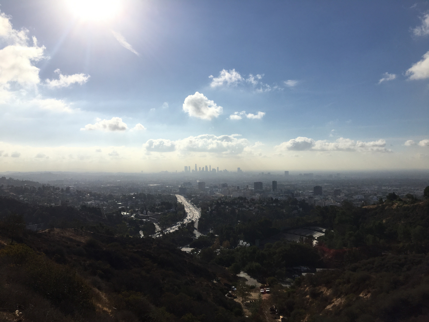 LA from Mulholland Drive