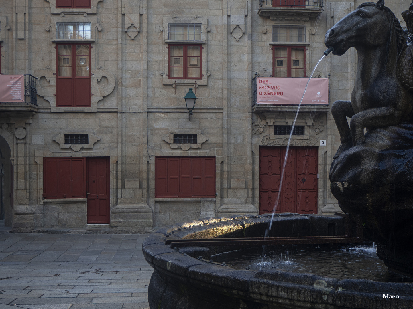 La Fuente de los Caballos.