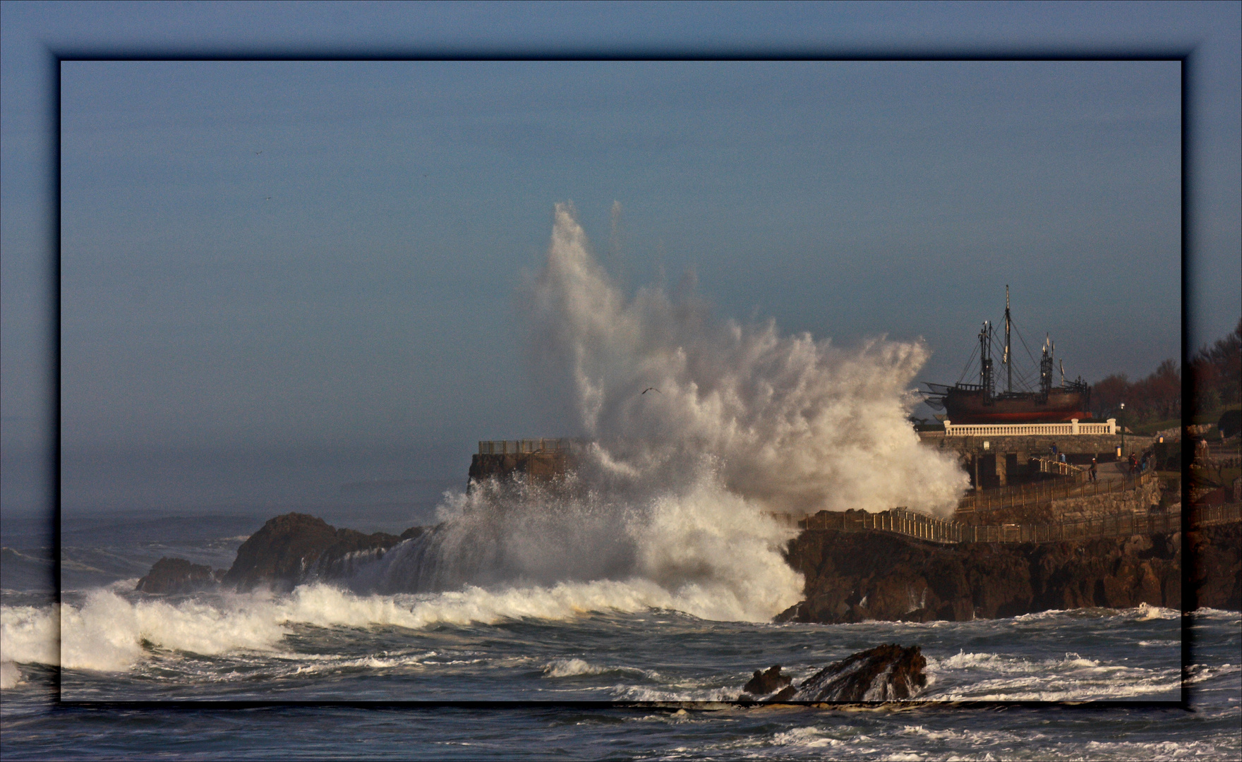 La fuerza del mar.