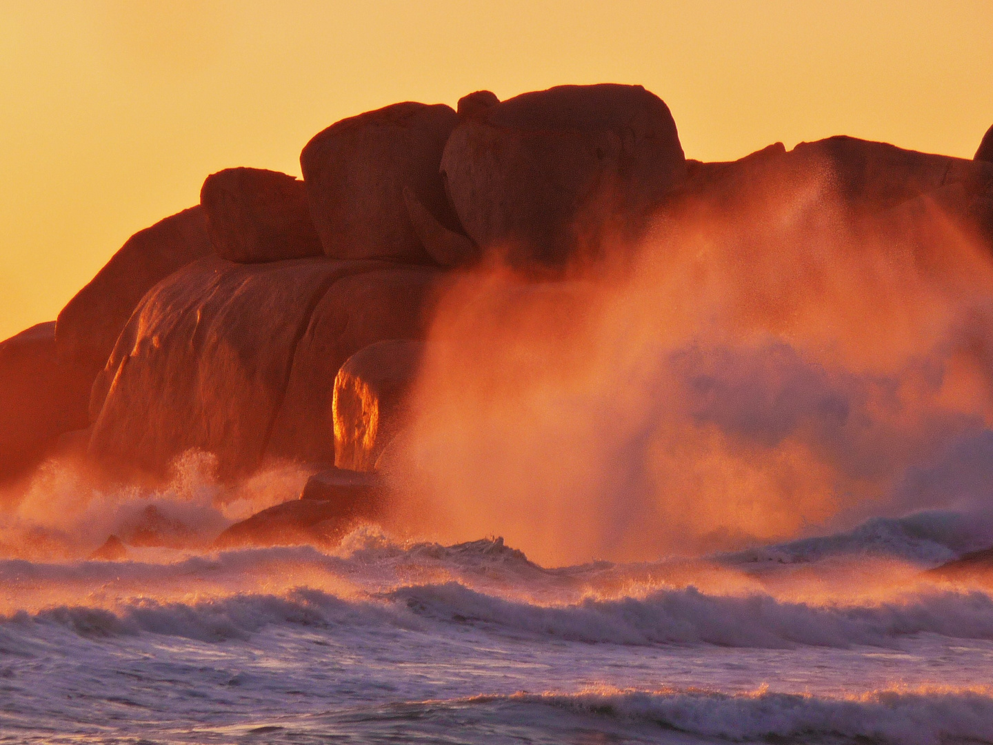 La furia del mar